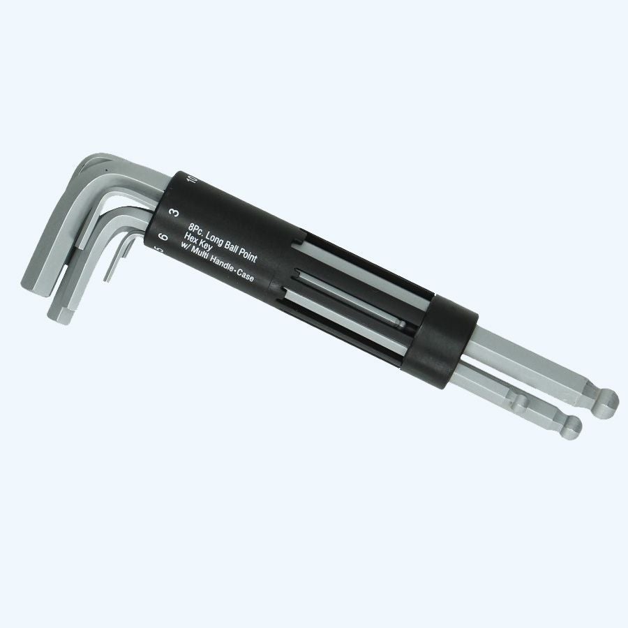 8-delige inbussleutelset balkop LANG