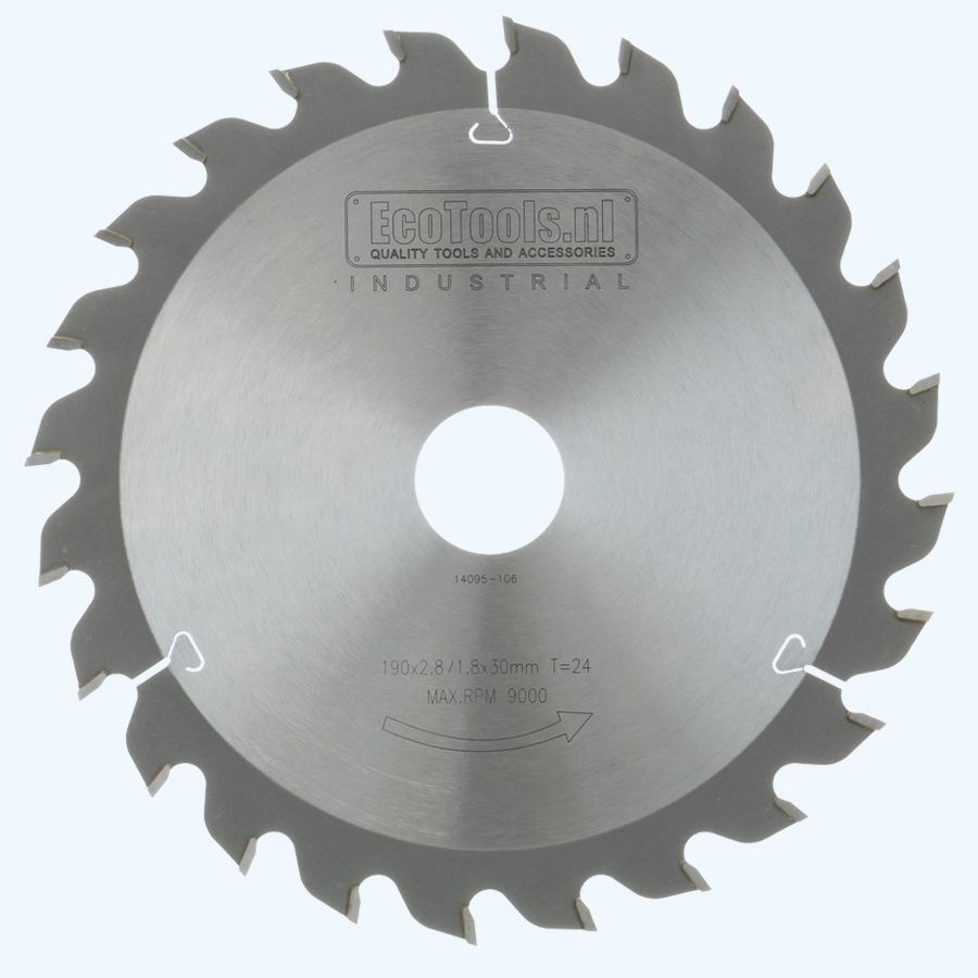 HM-zaagblad Industrial 190 x 30 mm T=24