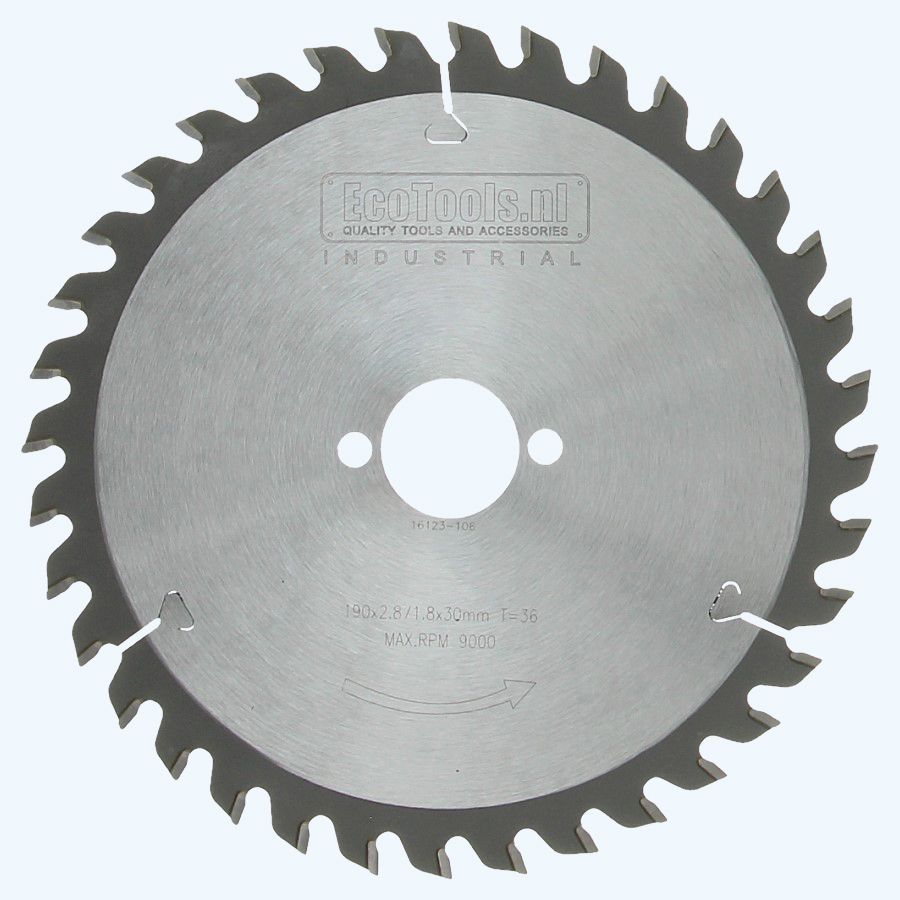 HM-zaagblad Industrial 190 x 30 mm T=36