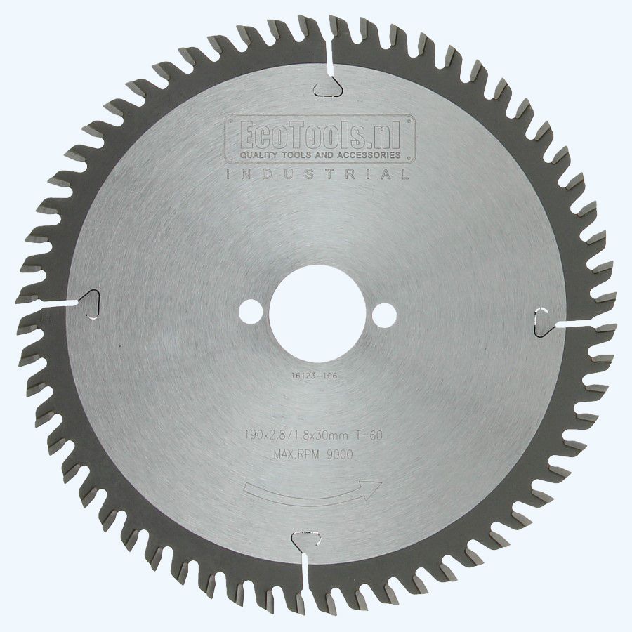 HM-zaagblad Industrial 190 x 30 mm T=60