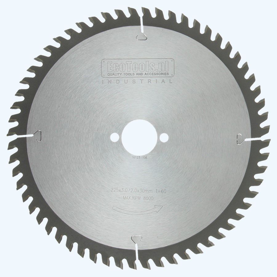 HM-zaagblad Industrial 225 x 30 mm T=60