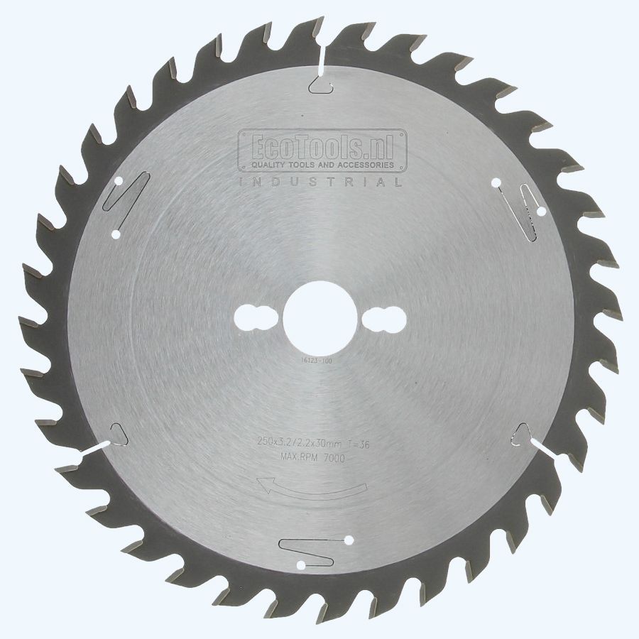 HM-zaagblad Industrial 250 x 30 mm T=36