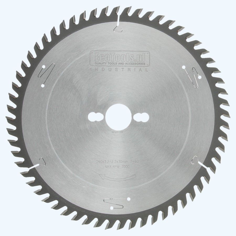HM-zaagblad Industrial 260 x 30 mm T=60