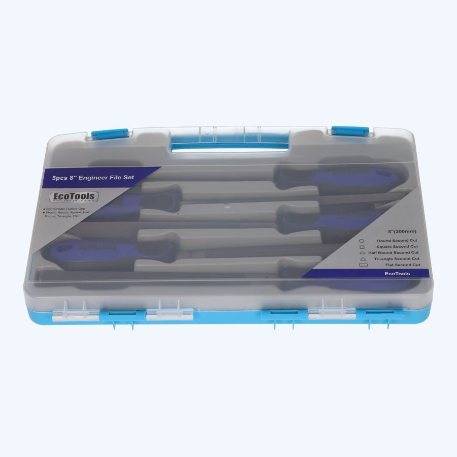 5-delige metaalvijlenset 200 mm