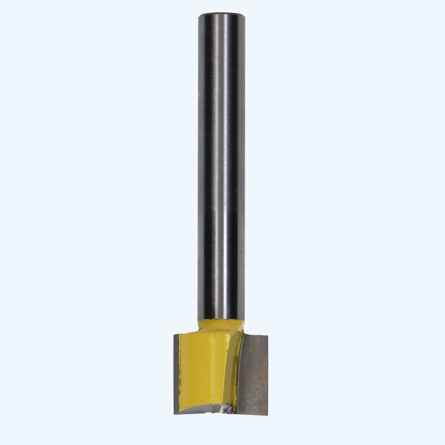 HM verlengde groeffrees 24 mm met ondersnijder / 12 mm schacht