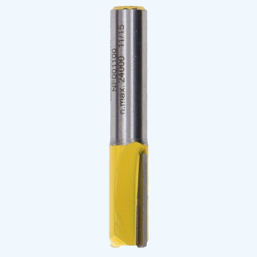 Groeffrees 10 mm met schacht van 8 mm