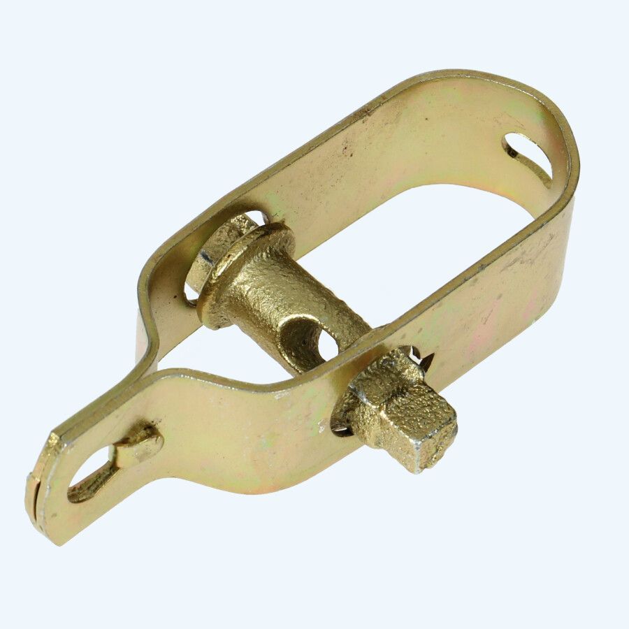 Draadspanner Nr. 1 80 mm geel verzinkt