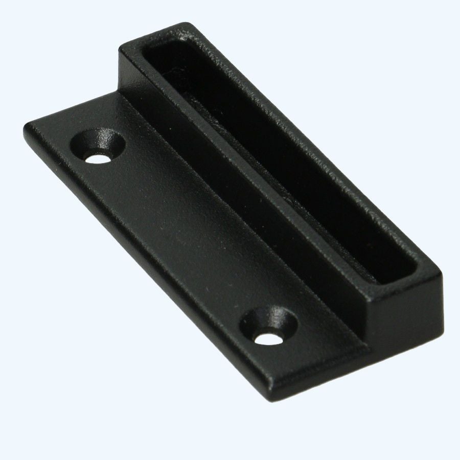 Raamboomplaatje mat zwart