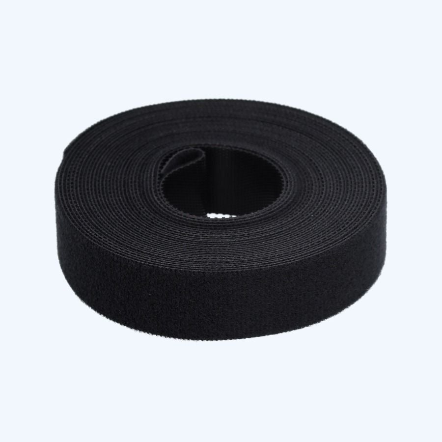 Rol klittenband 38 mm x 5 meter zwart