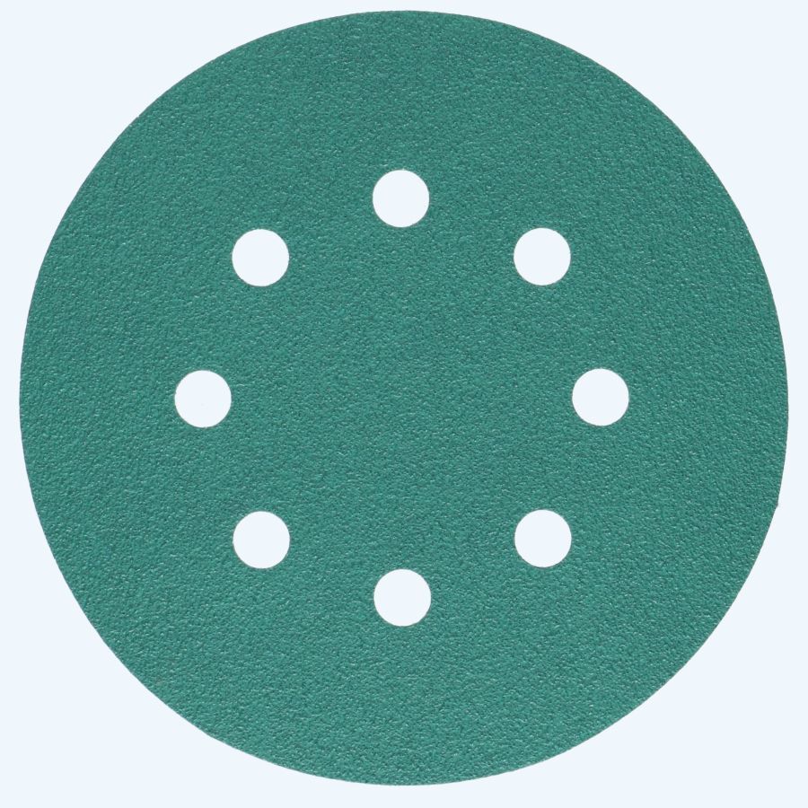 Topline schuurschijf klittenband 125 mm, 8 stofgaten K150