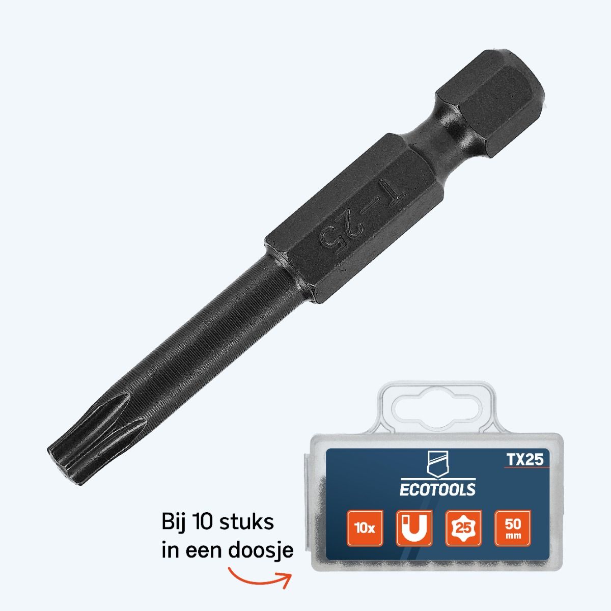 Torx 25 schroefbits 50 mm