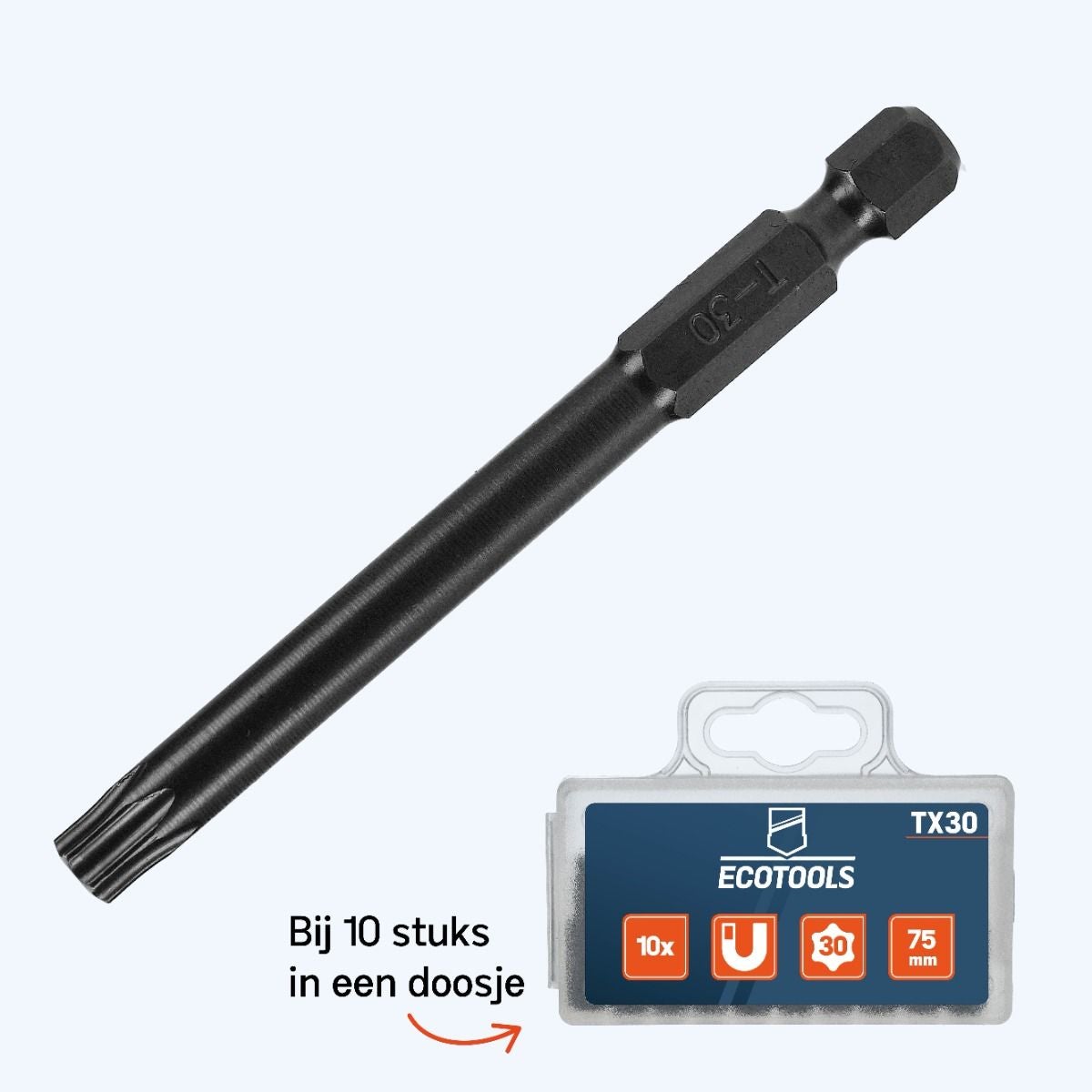 Torx 30 schroefbits 75 mm