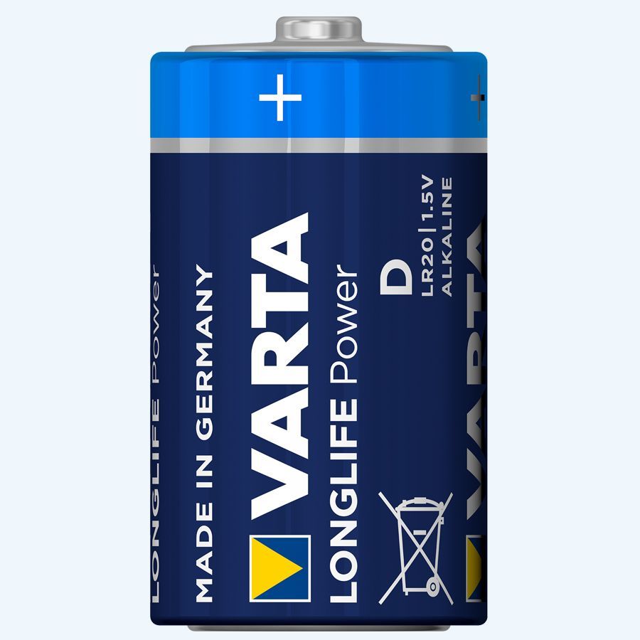 Varta Longlife Power D batterijen (2 stuks)