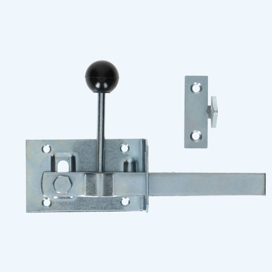 Tuinheksluiting gegalvaniseerd 100 x 60 mm