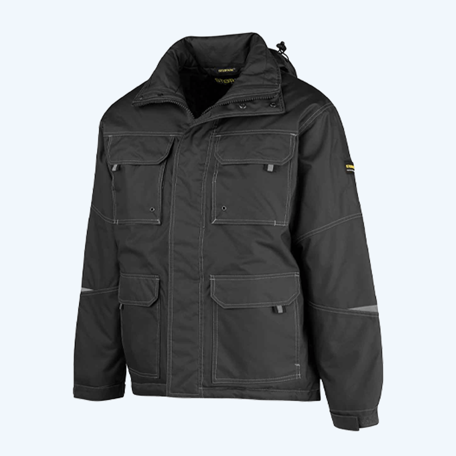 Storvik parka werkjas Caton zwart