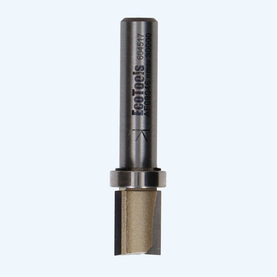 WSOOX Kantenfrees Set - 8 Mm Schacht - 4 Stuks Met Kogellagers - 12,7 Mm Snijdiameter - Voor Hout, MDF & Composiet