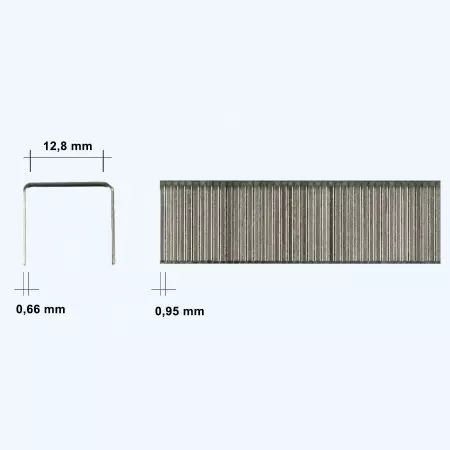 Rapid RPC140 Tacker for Wood - Up to 50% Less Strength Needed - Stapling up to 16mm - Made in Sweden