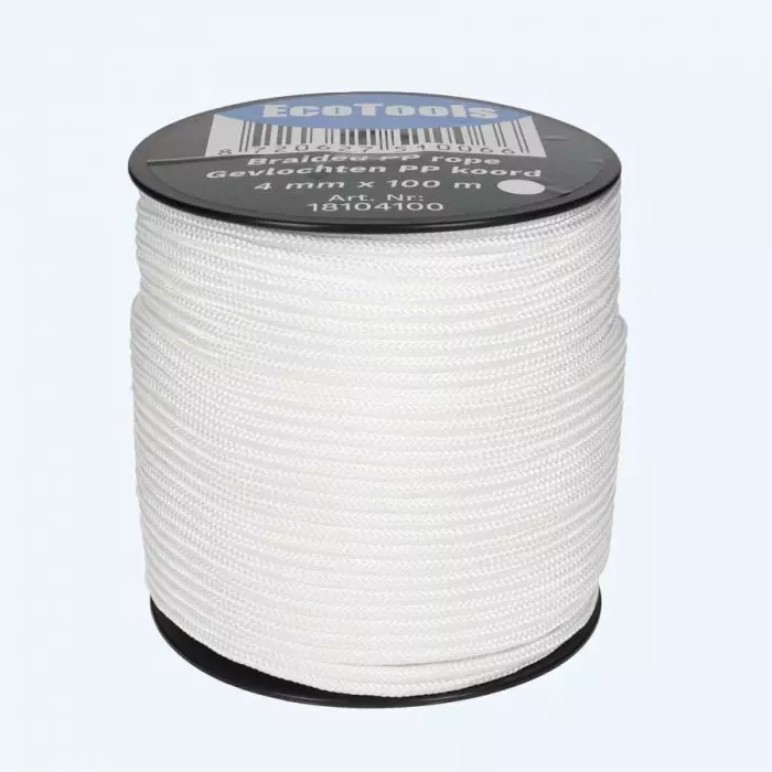 Cafuné Premium Macramé koord - 5mm - Oranje - 250gr - 40m - Gevlochten koord - Niet