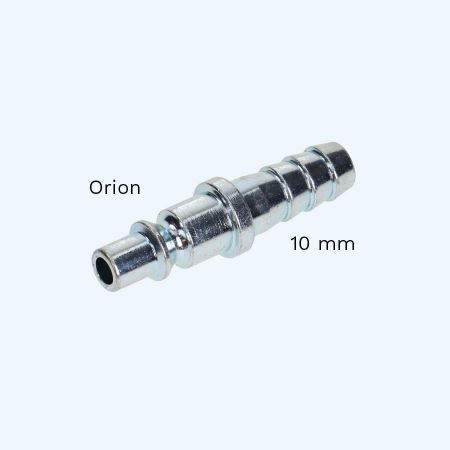 Orion insteeknippel met slangpilaar 10 mm 
