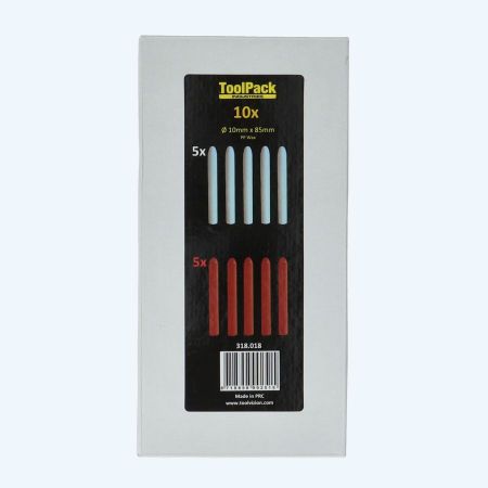 ToolPack heavy duty wax marker refills 10 stuks