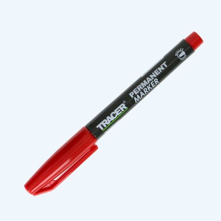 Tracer Permanent marker rood