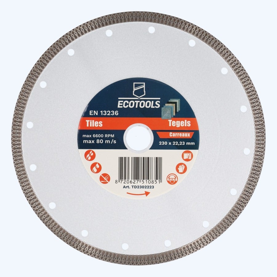 Diamantschijf tegels 230 x 22,23 mm bestellen
